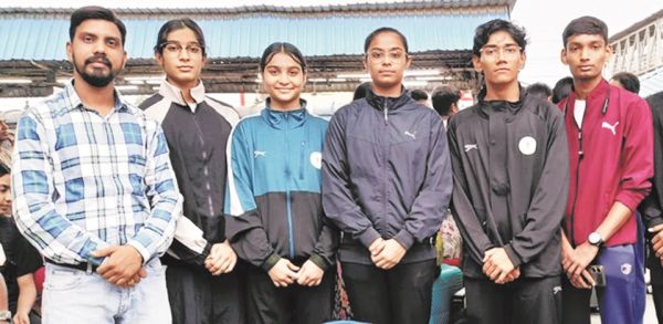 राष्ट्रीय वूशु प्रतियोगिता में 4 चयनित