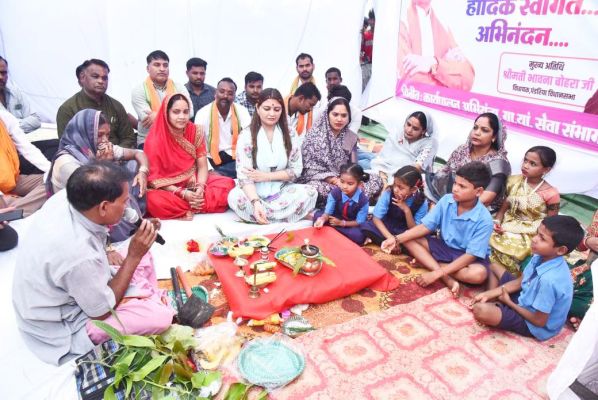 महली में शाला प्रवेशोत्सव में शामिल  हुईं पंडरिया विधायक भावना बोहरा