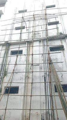 निगम मुख्यालय में लीकेज