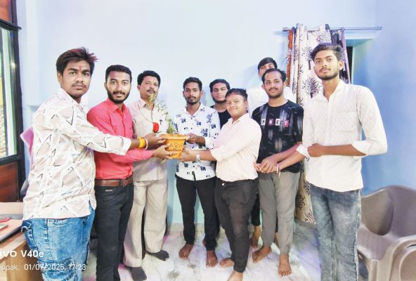 अभाविप ने किया डॉक्टरों को सम्मानित
