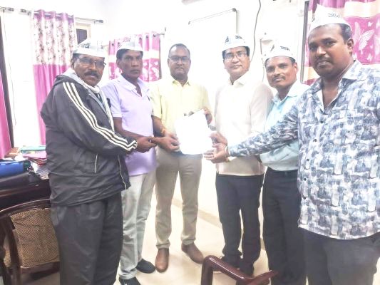 बिजली बिल बढ़ोतरी और अघोषित बिजली कटौती, आप ने जताया विरोध