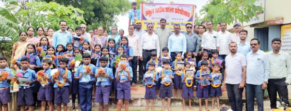 शाला प्रवेश उत्सव, नव प्रवेशी विद्यार्थियों का स्वागत