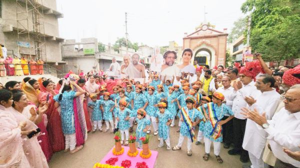 चातुर्मास में जैन संतों का मंगल प्रवेश