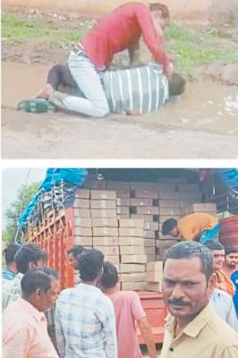 छिरहा में आपत्ति के बाद भी खुली शराब दुकान, शराबी करने लगे मारपीट