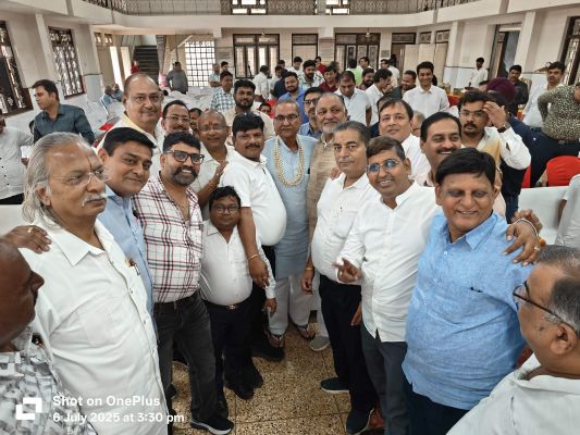 धरमचंद भंसाली रायपुर सराफा एसोसिएशन के नए अध्यक्ष