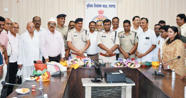 रायगढ़ पुलिस के कार्यों की अग्रवाल सभा ने की सराहना