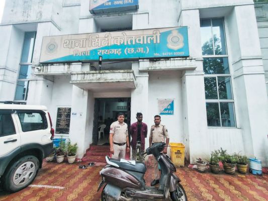 मारपीट का फरार आरोपी ओडिशा से गिरफ्तार 