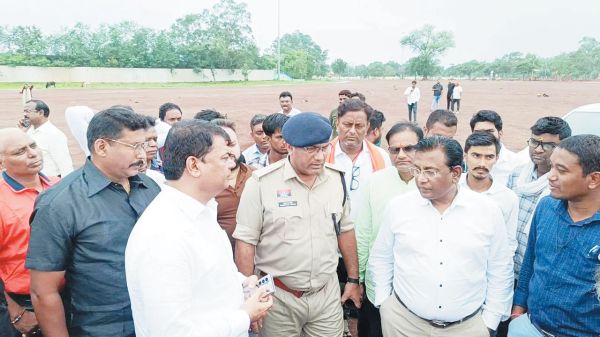 सावन में भिलाई में पं. प्रदीप मिश्रा की महा शिवपुराण कथा, तैयारी