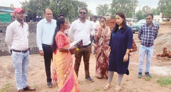 जिपं सीईओ ने बघेरा में फीकल स्लज ट्रीटमेंट प्लांट का किया निरीक्षण