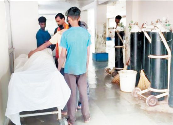 बस की चपेट में साइकिल सवार की मौत 
