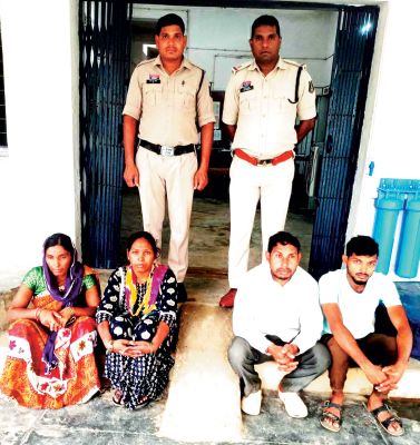 घरेलू विवाद पर मारपीट