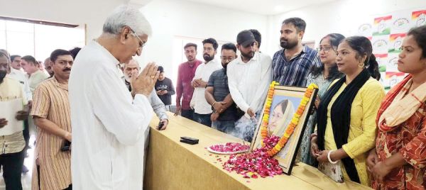  स्व. देवेन्द्र कुमारी सिंहदेव की 92वीं जयंती पर किया नमन