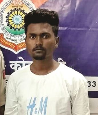 स्कूल के पास अशांति फैलाने वाला युवक पर कार्रवाई
