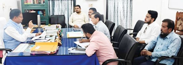 अंजुमन इस्लामिया कमेटी  के चुनाव पर चर्चा