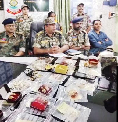 सूने मकानों की रेकी कर चोरी, आरोपी महिला गिरफ्तार