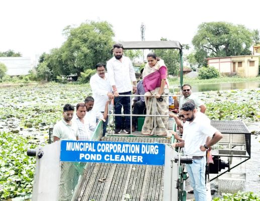 नगर के तालाब होंगे जलकुम्भी से मुक्त