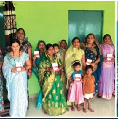 ग्रीन ग्राम सपोस में बिटिया रानी सहायता योजना शुरू
