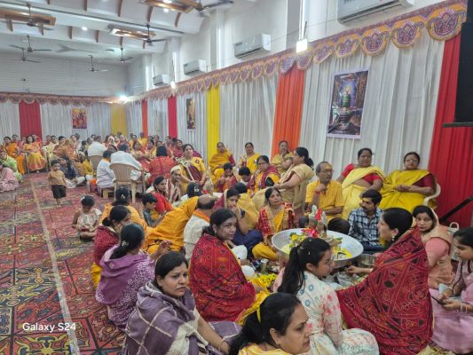 अग्रसेन भवन में रूद्राभिषेक