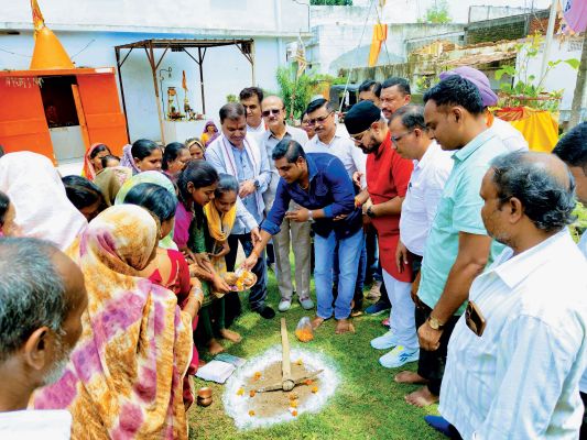 10 लाख की लागत से बनेगा सामुदायिक भवन