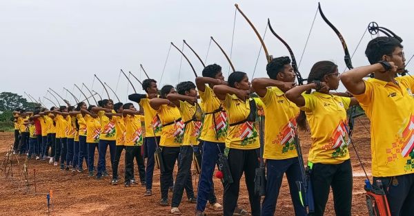 महासमुंद के 23 तीरंदाजी खिलाड़ी ले रहे प्रशिक्षण