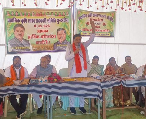 सहकारी समिति में प्राधिकृत  अधिकारी ने किया कार्यभार ग्रहण