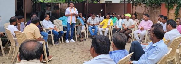 मंडल-सेक्टर कमेटी गठन के लिए कांग्रेस की संगठनात्मक बैठक