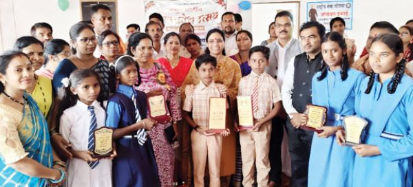 हर्षोल्लास के साथ मना संकुल स्तरीय शाला प्रवेशोत्सव