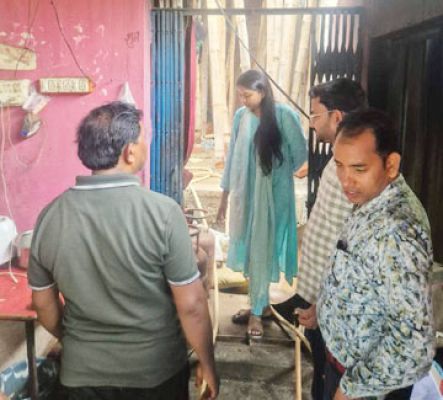 होटल में घरेलू गैस, जब्ती