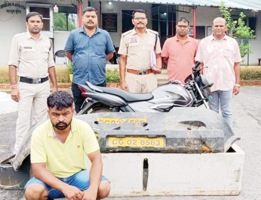 अस्पताल से एंबुलेंस चोरी, आरोपी गिरफ्तार