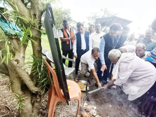 जगदलपुर में विकास कार्यों का भूमिपूजन