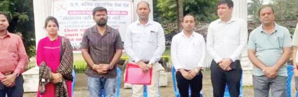 तहसीलदार और नायब तहसीलदारों का चरणबद्ध आंदोलन शुरु