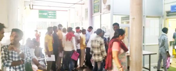 लगातार बारिश से तापमान गिरा, अस्पतालों में  वायरल के मरीजों की संख्या तेजी से बढ़ रही