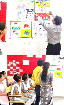 विश्व हेपेटाइटिस दिवस पर पेंटिंग स्पर्धा