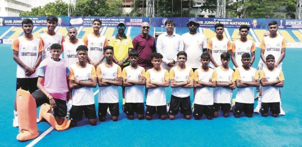 छग हॉकी टीम का शानदार आगाज, गोवा को 4-0 से दी शिकस्त