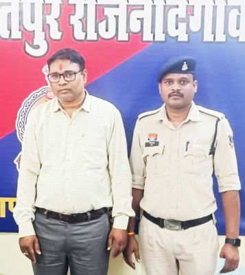 गिरवीशुदा मकान का बयाना लेकर धोखाधड़ी, आरोपी रायपुर से गिरफ्तार