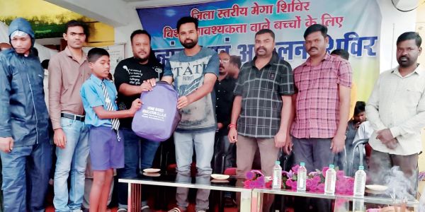 आंकलन मेगा शिविर: 71 दिव्यांग बच्चों की पहचान, 7 को मिला विशेष उपकरण