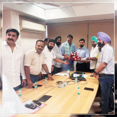 जीएसटी आयुक्त से मिला ट्रांसपोर्ट वेलफेयर एसो. का प्रतिनिधि मंडल