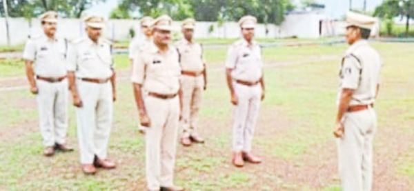 एसएसपी ने जनरल परेड   का किया निरीक्षण