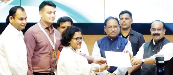 कोंडागांव जिला और माकड़ी ब्लॉक को नीति आयोग से मिला गोल्ड मेडल