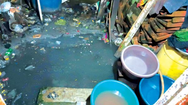 सफाईकर्मियों की बस्ती में गंदगी से बीमारियों का खतरा बढ़ा लोग परेशान