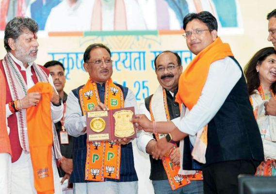 देवेन्द्र रात्रे को सदस्यता श्री सम्मान