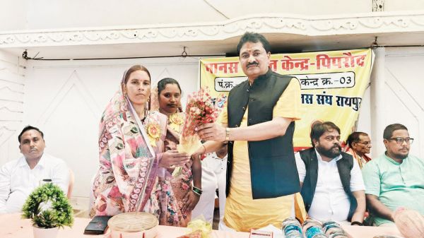 तुलसीदास जयंती में शामिल हुए विधायक इंद्र कुमार साहू