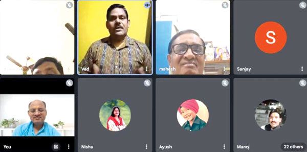 संस्कृत में तुलसीदास का योगदान पर ऑनलाइन व्याख्यान