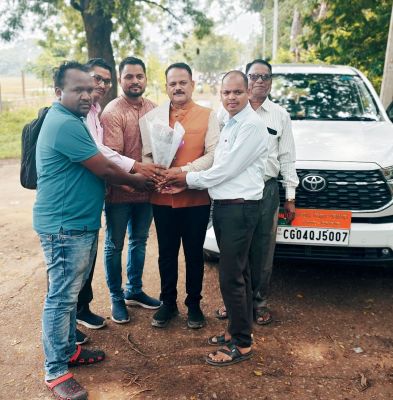 मरार समाज ने दी जिपं अध्यक्ष संजय को बधाई