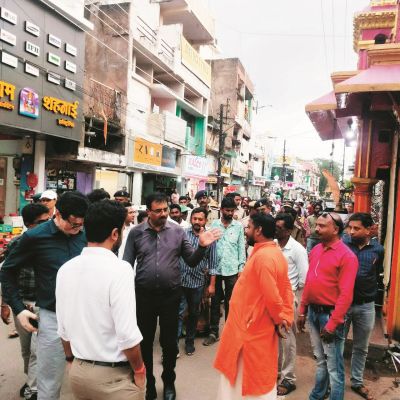 शहर में पुन: चला अतिक्रमण हटाओ अभियान