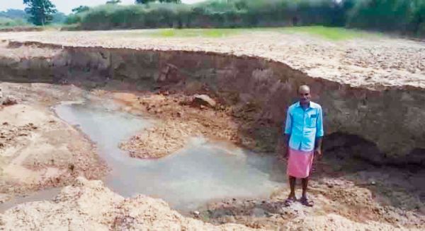 मांड का पानी साल्हेपाली ग्रामीणों के लिए बना मुसीबत