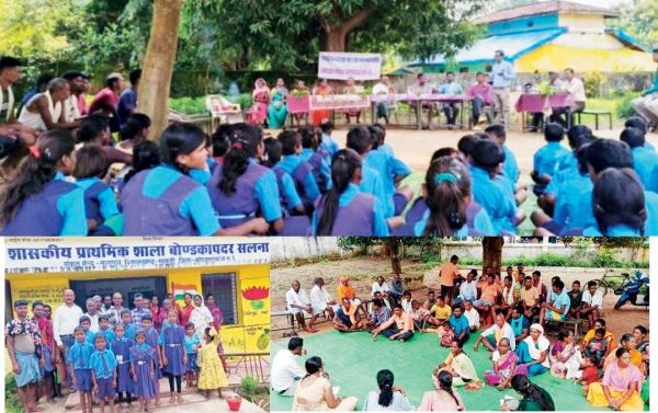 संकुल बनियागांव में पालक-शिक्षक मेगा बैठक