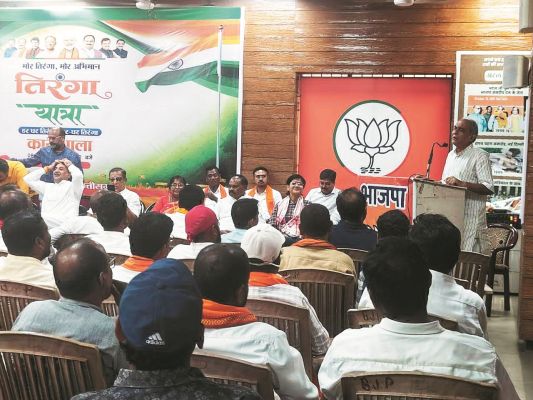 छत्तीसगढ़ में सर्वाधिक सफल तिरंगा  यात्रा होगी - खूबचंद पारख