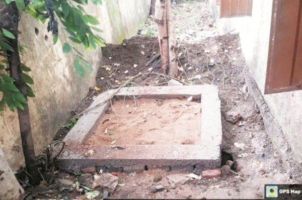 रेन वाटर हार्वेस्टिंग सिस्टम निर्माण कार्य में आई तेजी     
