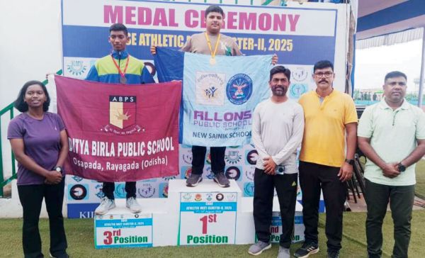 एथलेटिक्स में एलॅन्स पब्लिक स्कूल और सैनिक स्कूल का उत्कृष्ट प्रदर्शन